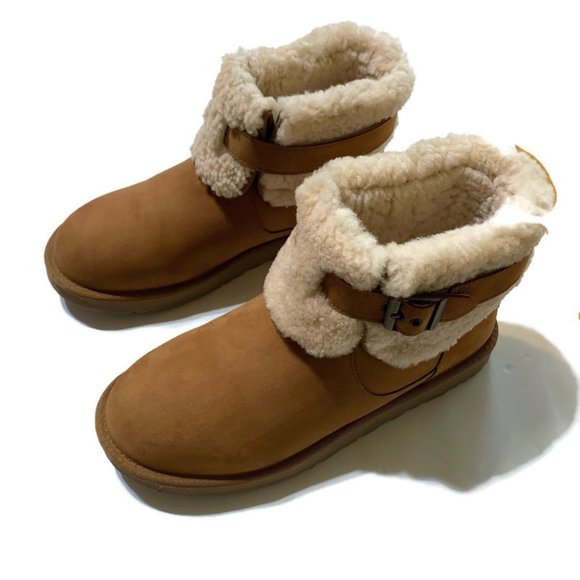 ugg jocelin genuine sheepskin short boot